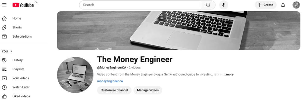 The Money Engineer now on&nbsp;YouTube